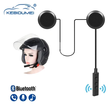 BT-מ קסדת אופנוע אוזניות Bluetooth 5.0 דק מוטו אוזניות אלחוטית רמקול אוזניות דיבורית שיחה מוזיקה.