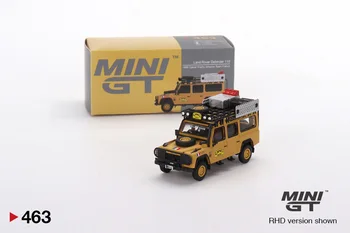 MINIGT 1/64 לנד רובר דיפנדר 110 אוסף של סימולציה סגסוגת דגם המכונית ילדים צעצועים