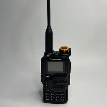 Quansheng UV-K5 50-600 מגה-הרץ 200Ch 5W אוויר הלהקה מכשיר קשר VHF UHF חיוג צלילי תדרים FM NOAA תדר אלחוטי להעתיק את שני הדרך רדיו