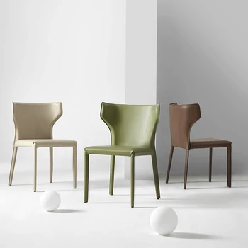 חוצות מודרני כסאות אוכל מעצב סקנדינבי משובח Wipeable כסאות אוכל נורדי האולטרה Sillas De Comedor ריהוט הבית