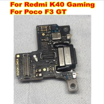 מקורי Xiaomi Mi פוקו F3 GT Redmi K40 Gaming USB לטעינה יציאת להגמיש כבלים מחבר מהר תשלום לוח מיקרופון מלא IC