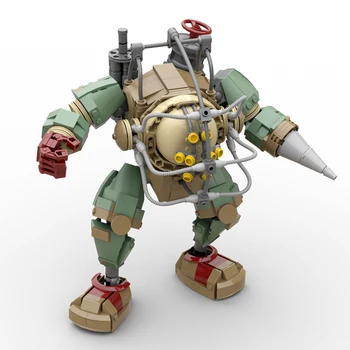 משחק יריות BioShock אבא גדול אחיות קטנות מגיני בובת רובוט בניין הנדסת דגם לבנים צעצוע לילדים מתנות