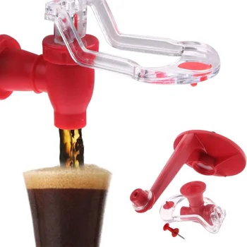 נייד משקאות בעלי אוטומטי הפוך מזרקות שתייה קולה, בירה ומשקאות מתג יד מים בלחץ מיכל