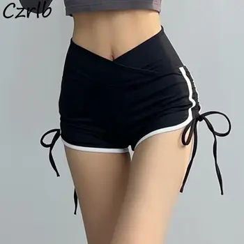 נשים מכנסיים קצרים מזדמנים סקסי קריס-קרוס עיצוב קיץ לנשימה פופולרי התחבושת נקבה יומי פיתוח גוף Hotsweet פשוט אופנתי